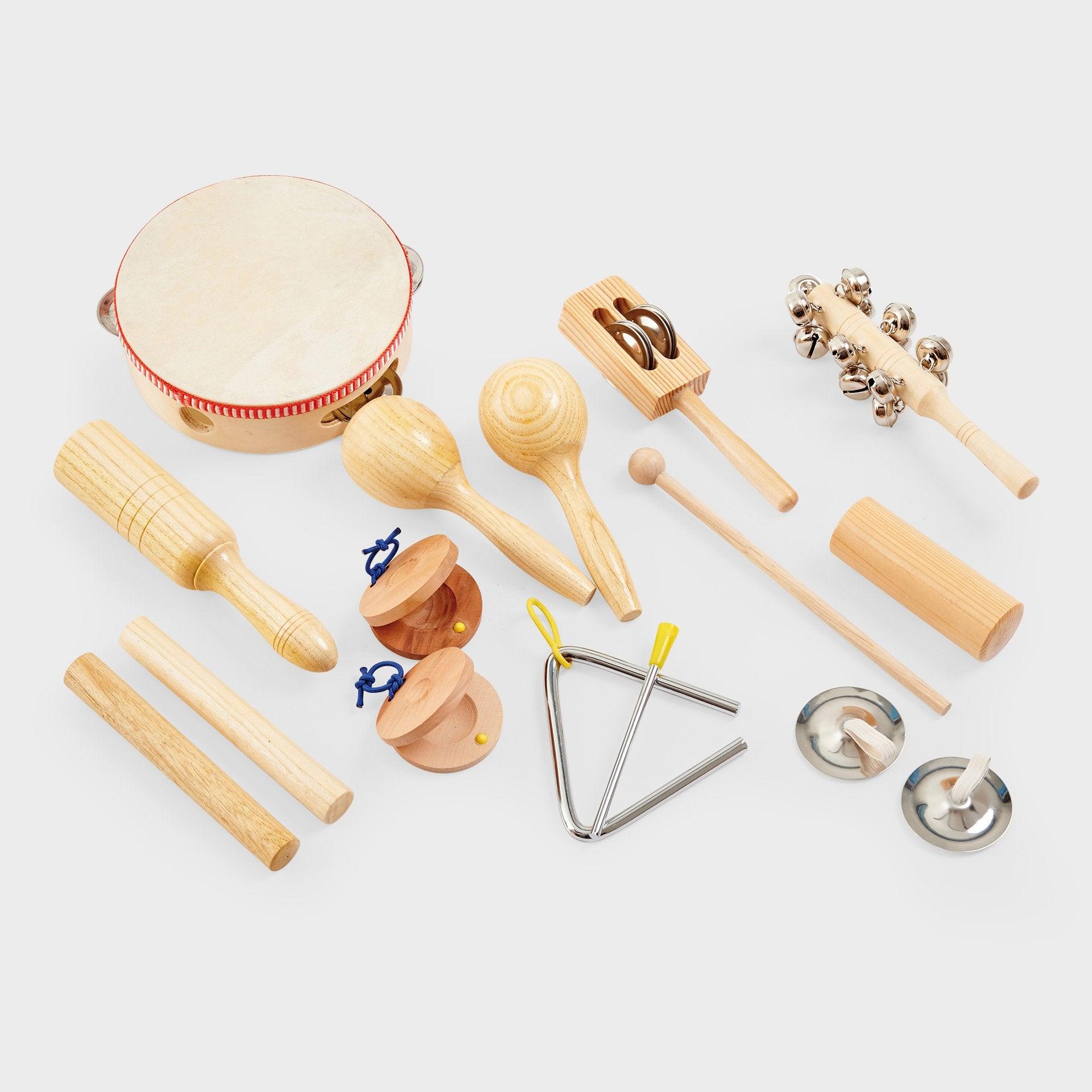 Wooden Percussion Musical Toy Set