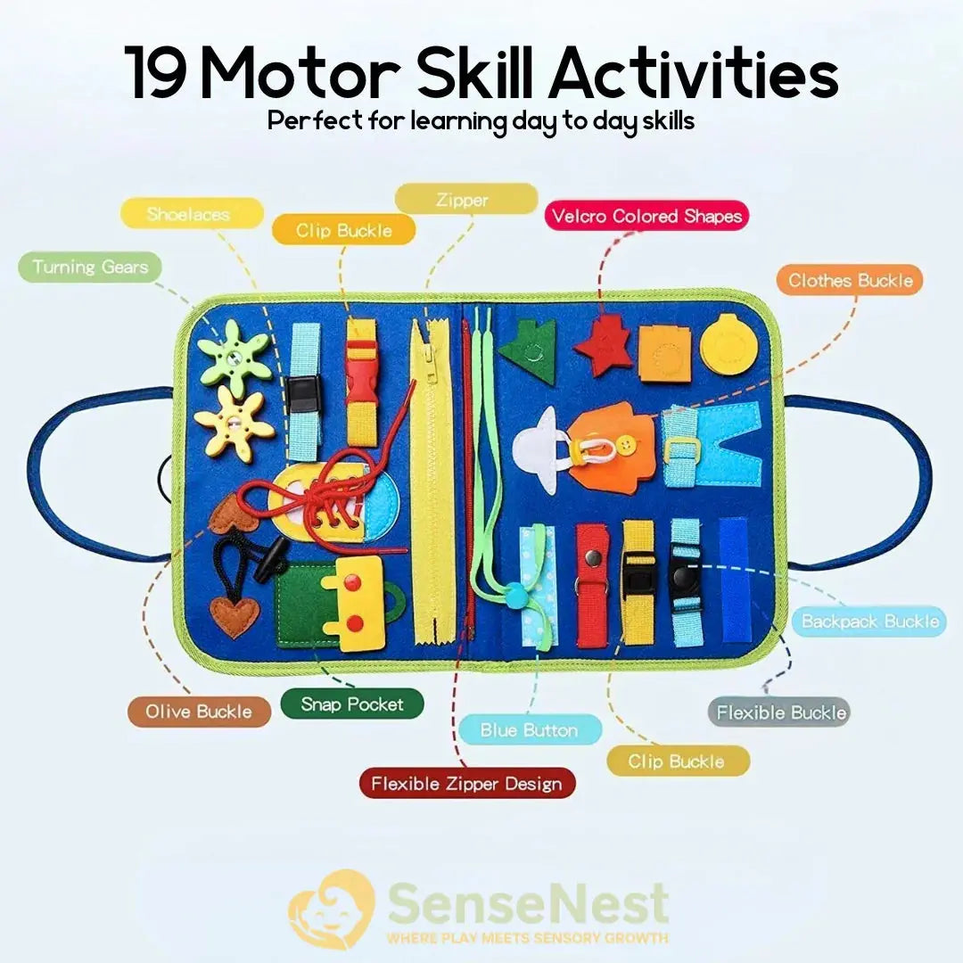 BusyNest – Sensory Play Board