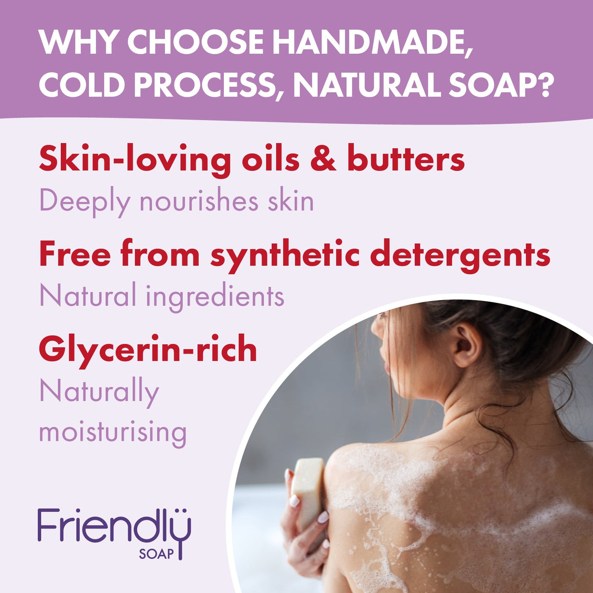 Friendly Soap - Soap Trio Gift Set - Rose Geranium, Ylang Ylang, Lavender