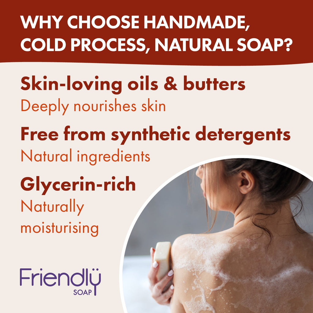 Friendly Soap - Soap Trio Gift Set - Cedarwood, Cinnamon, Patchouli & Sandalwood