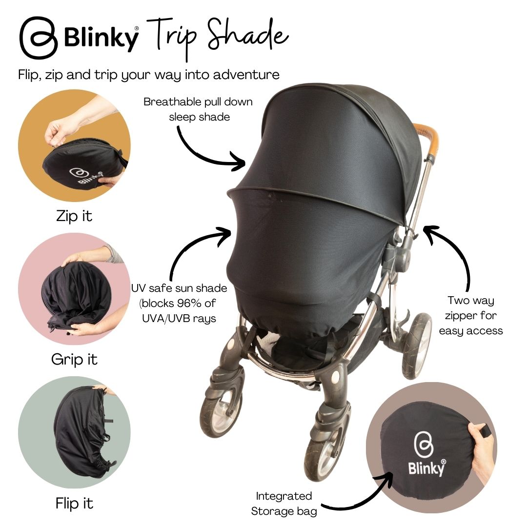 Blinky - Trip - Universal Pushchair/Car Seat Sleep and Sun Shade