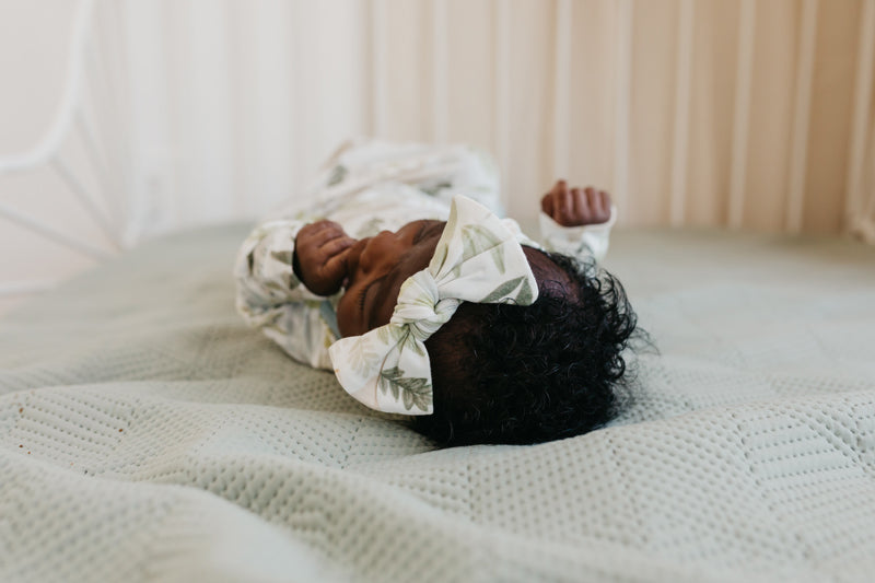 Copper Pearl Newborn Gown - Rex