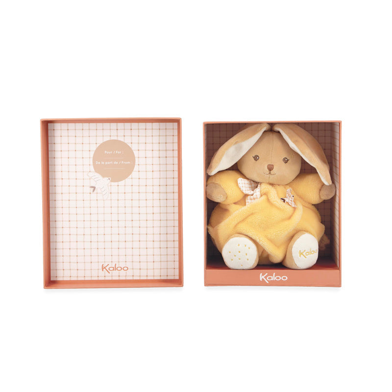 Kaloo Intemporel Chubby Rabbit - Yellow - 17cm