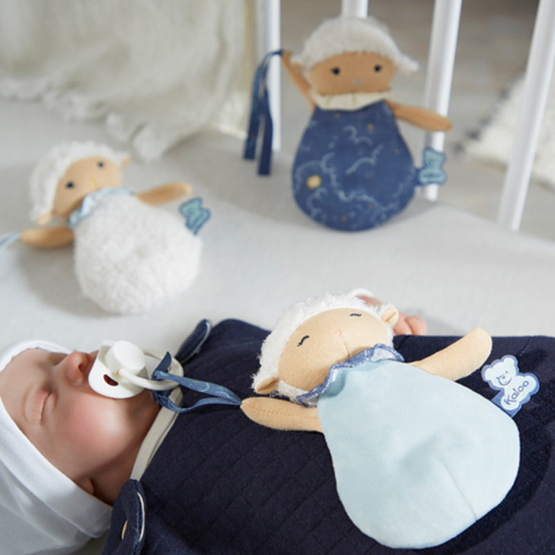Kaloo My Sheep Doudou Soother/Dummy Holders - 3 Pack