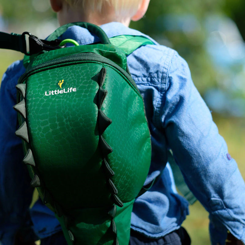 LittleLife Toddler Backpack Safety Rein Harness - Crocodile