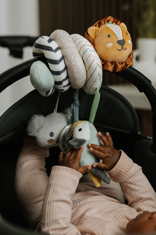 Nuby Animal Adventure Spiral Pushchair Toy