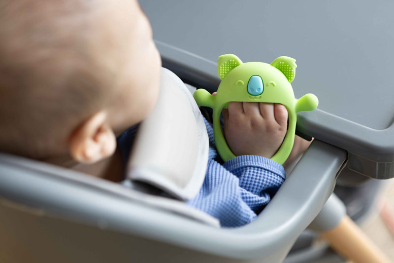 Nuby Mini Wrist Grip Teething Mitten - Koala