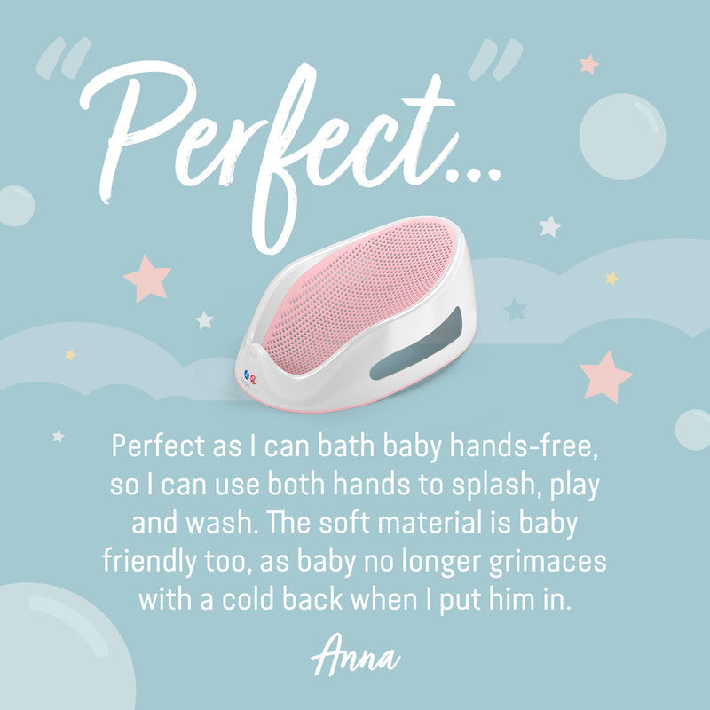 Angelcare Soft-Touch Bath Support Pink