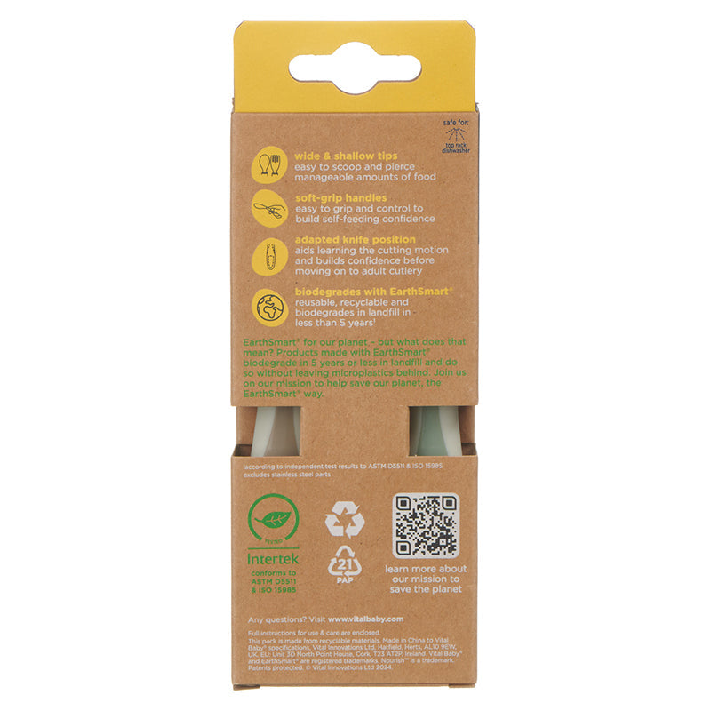 Vital Baby Nourish Big Kid Cutlery - 3 Pack