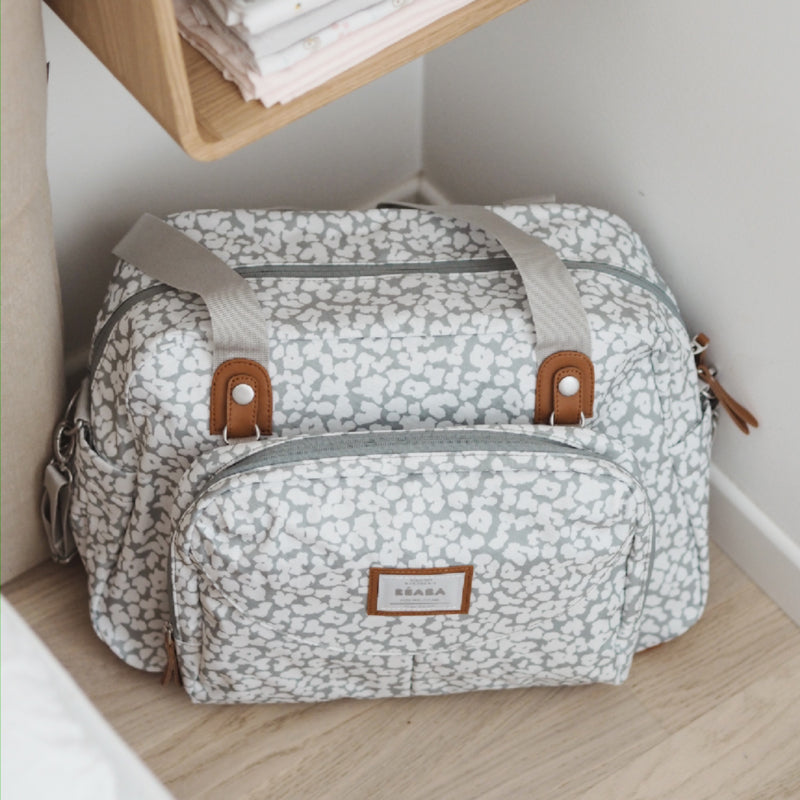 Béaba Geneva II Changing Bag - Grey Blossom