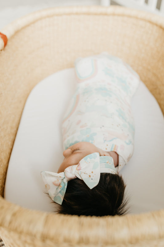 Copper Pearl Knit Headband - Whimsy