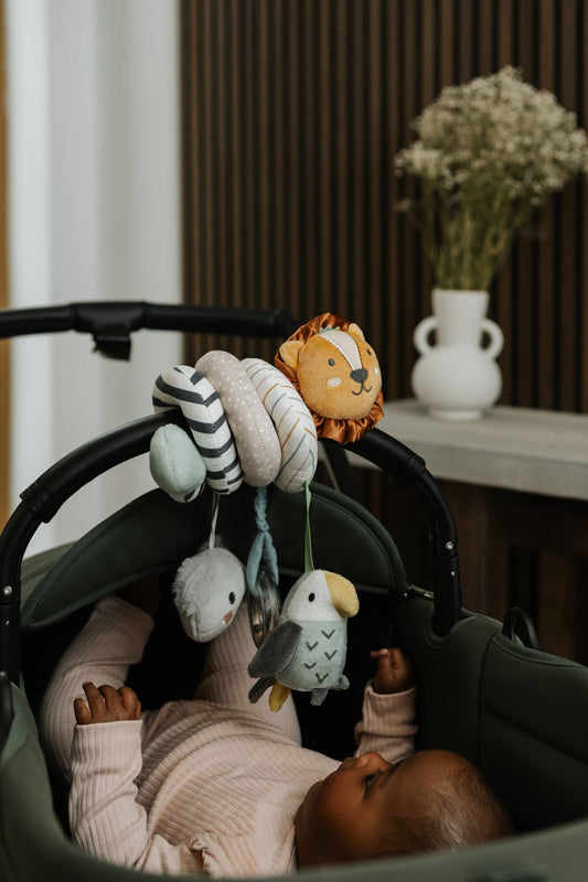 Nuby Animal Adventure Spiral Pushchair Toy