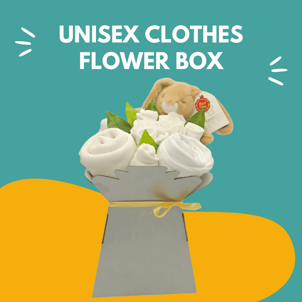 Say It Baby - Unisex Baby Clothes Flower Box Gift