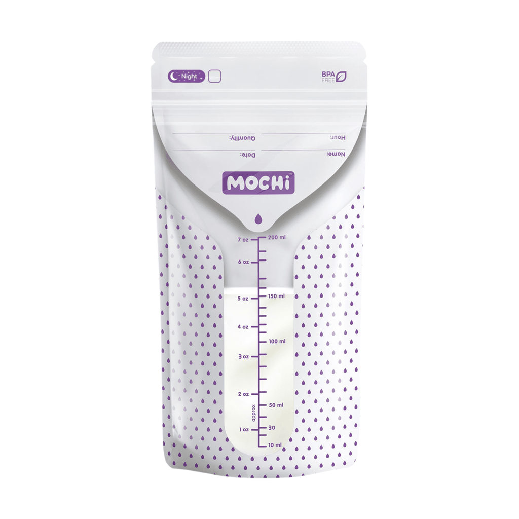 MOCHi Breast Milk Storage Bags - Double Layered, BPA Free