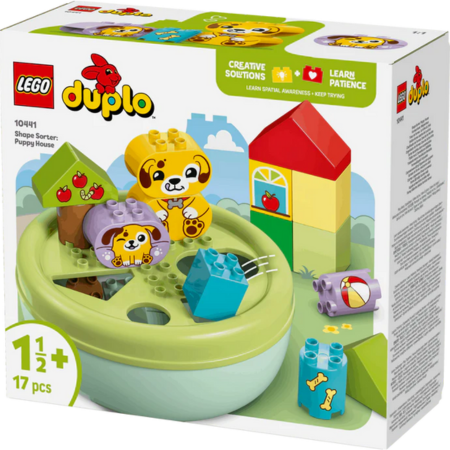 DUPLO My First Shape Sorter: Puppy House -10441
