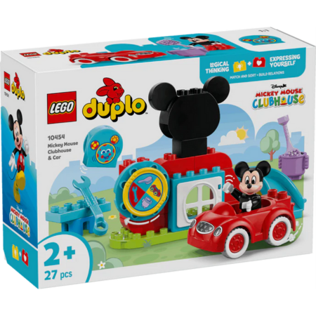 DUPLO Disney Mickey Mouse Clubhouse & Car -10454