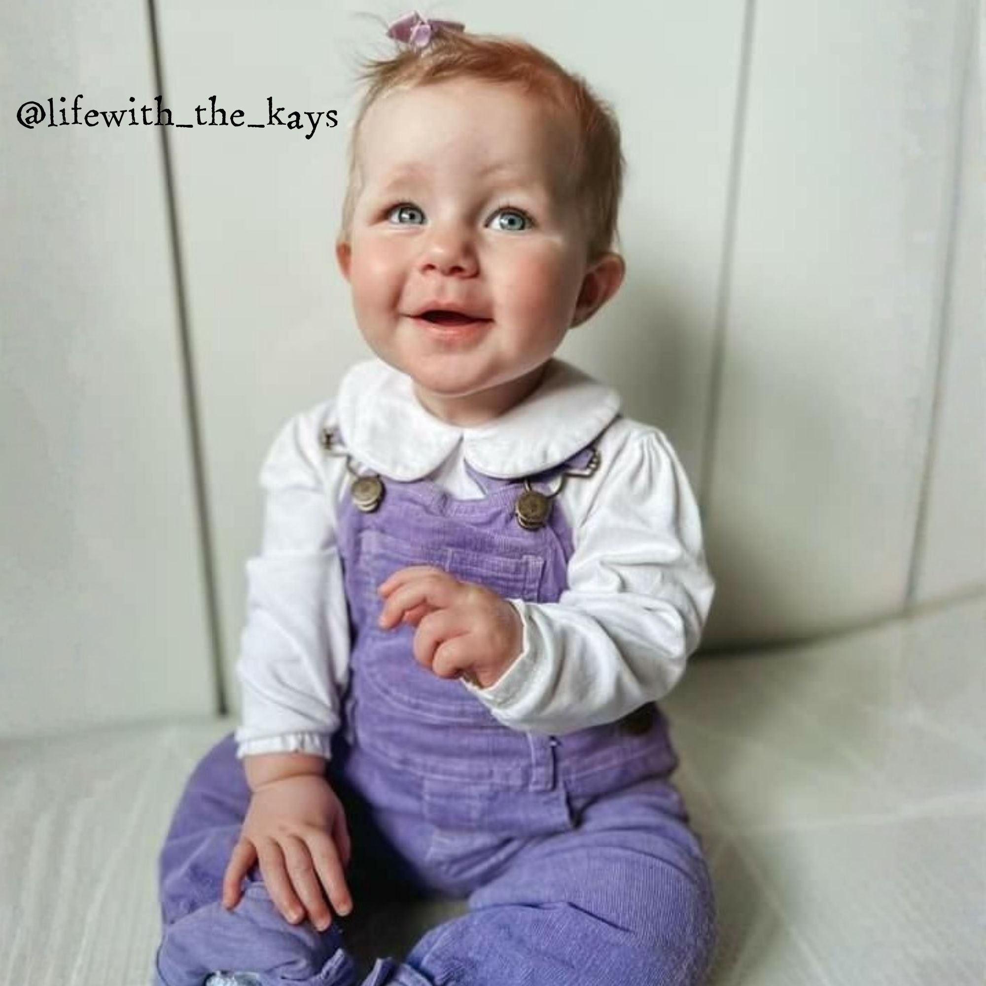 Dotty Dungarees Chunky Cord Dungarees - Violet