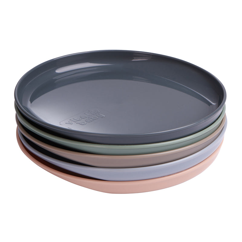 Vital Baby Nourish Perfectly Simple Plates - 5 Pack