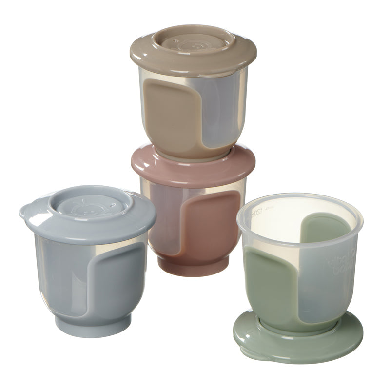 Vital Baby Nourish Store & Wean™ Pots - 120ml - 4 Pack