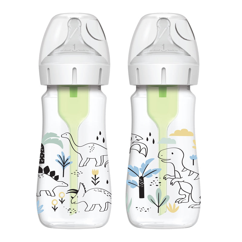 Dr Brown's Options+ Bottle Design - Dinosaurs - 270ml - 2 Pack