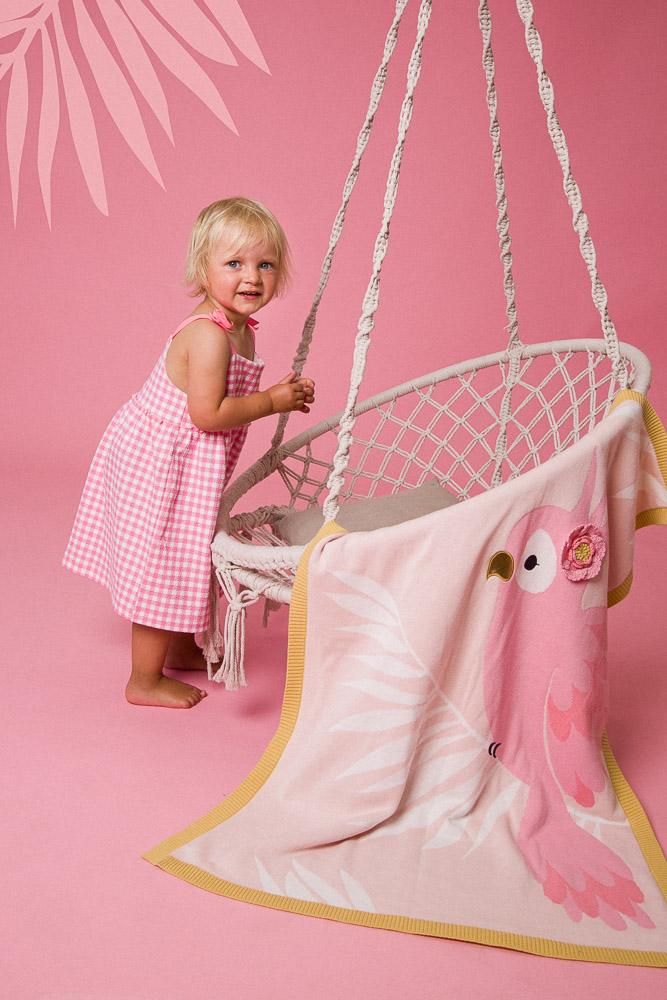 Bizzi Growin Baby Blanket - Pippa Parrot