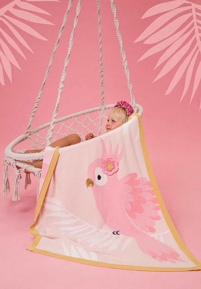 Bizzi Growin Baby Blanket - Pippa Parrot