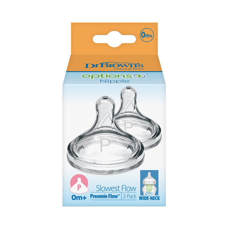 Dr. Brown's Options+ Teat Premmie - 2 Pack