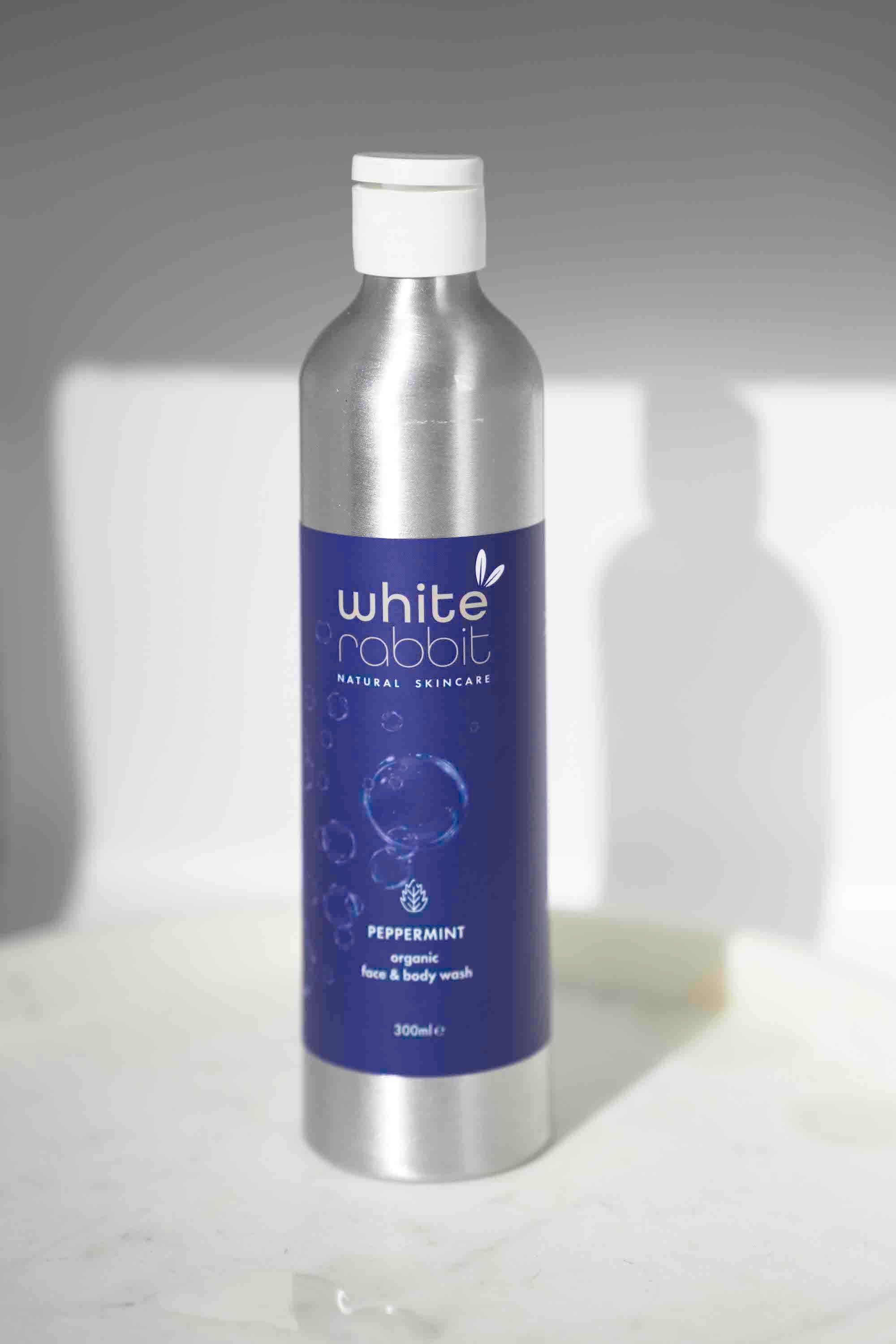 White Rabbit Organic Peppermint Face and Body Wash