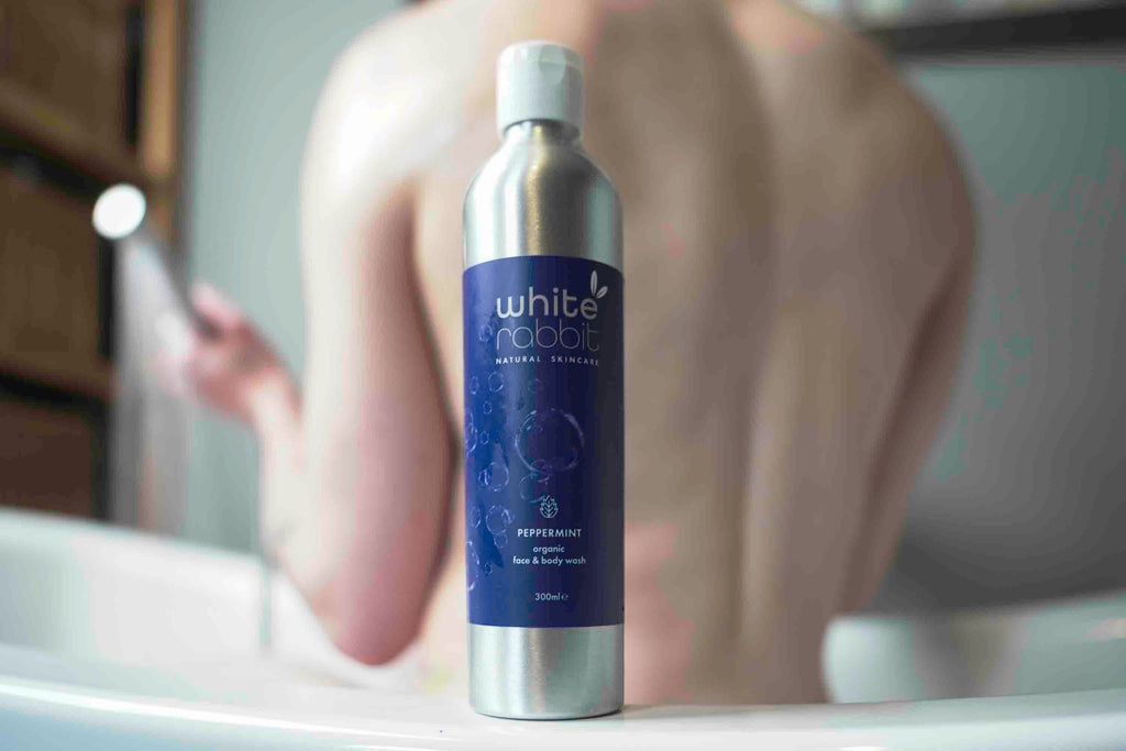 White Rabbit Organic Peppermint Face and Body Wash