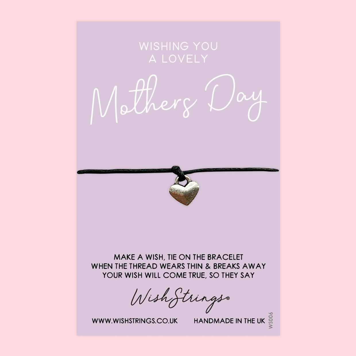 ‘Lovely Mother’s Day’ Wish Bracelet
