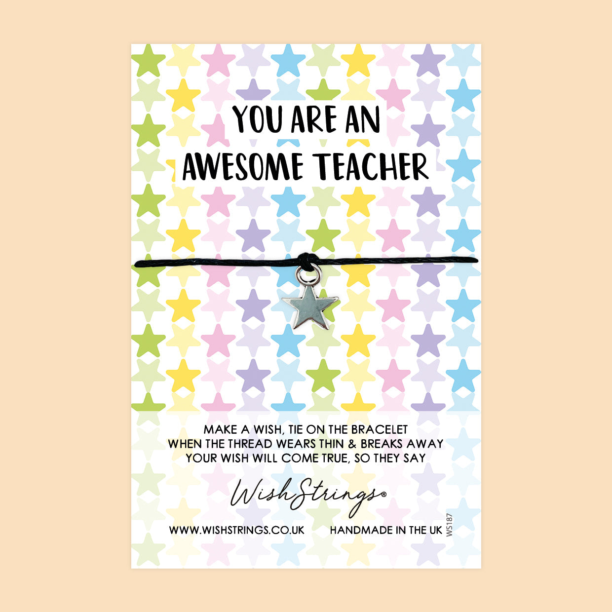 Wish Bracelet - Awesome Teacher