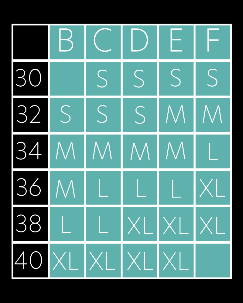 Everyday Seamfree Maternity & Nursing Bra in B to F Cup - Black