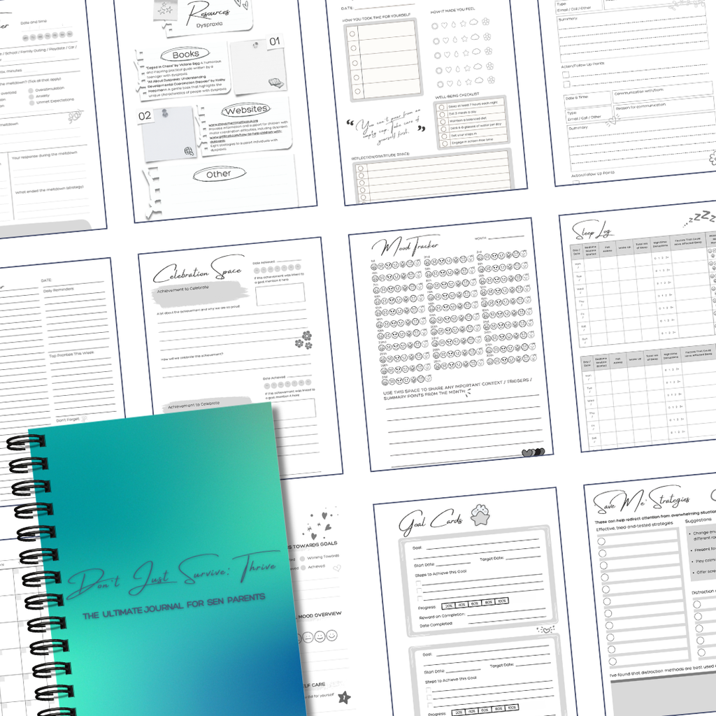 Don’t Just Survive: Thrive – The Ultimate Journal for SEN Parents