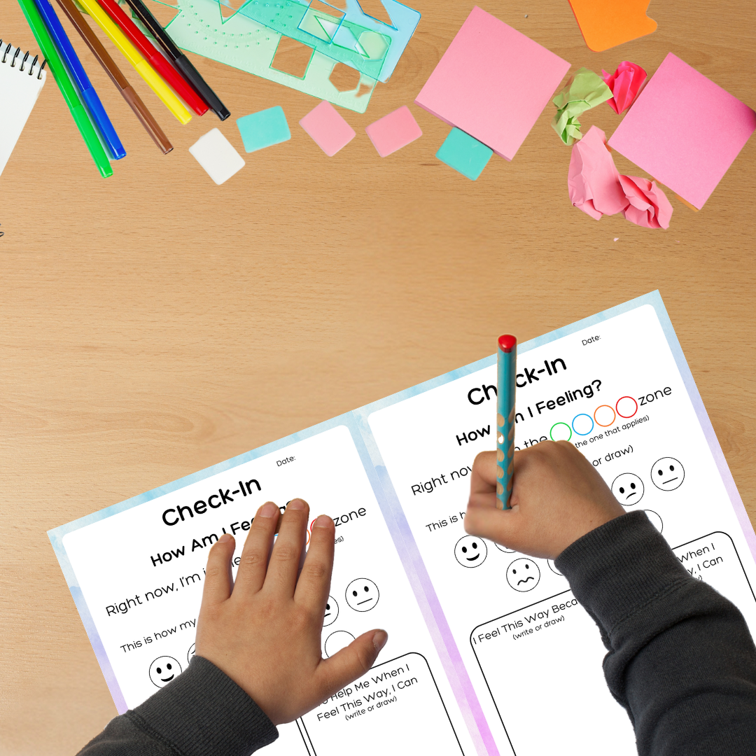 My Emotions & Regulation Workbook for Kids