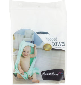 Hooded Towel & Face Washers Pack