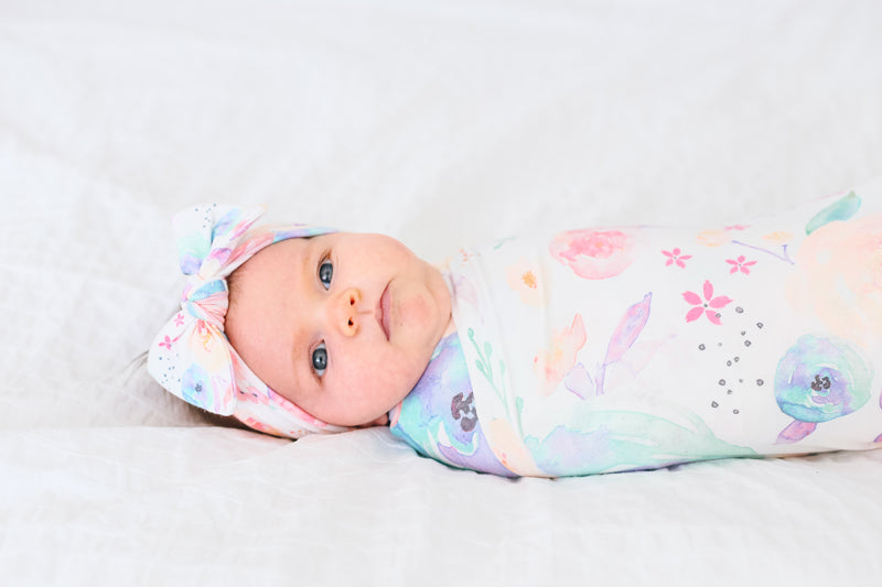 Copper Pearl Knit Headband - Bloom