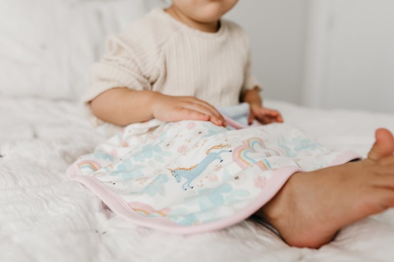 Copper Pearl Lovey 3 Layer Comfort Blanket - Whimsy - 2 Pack