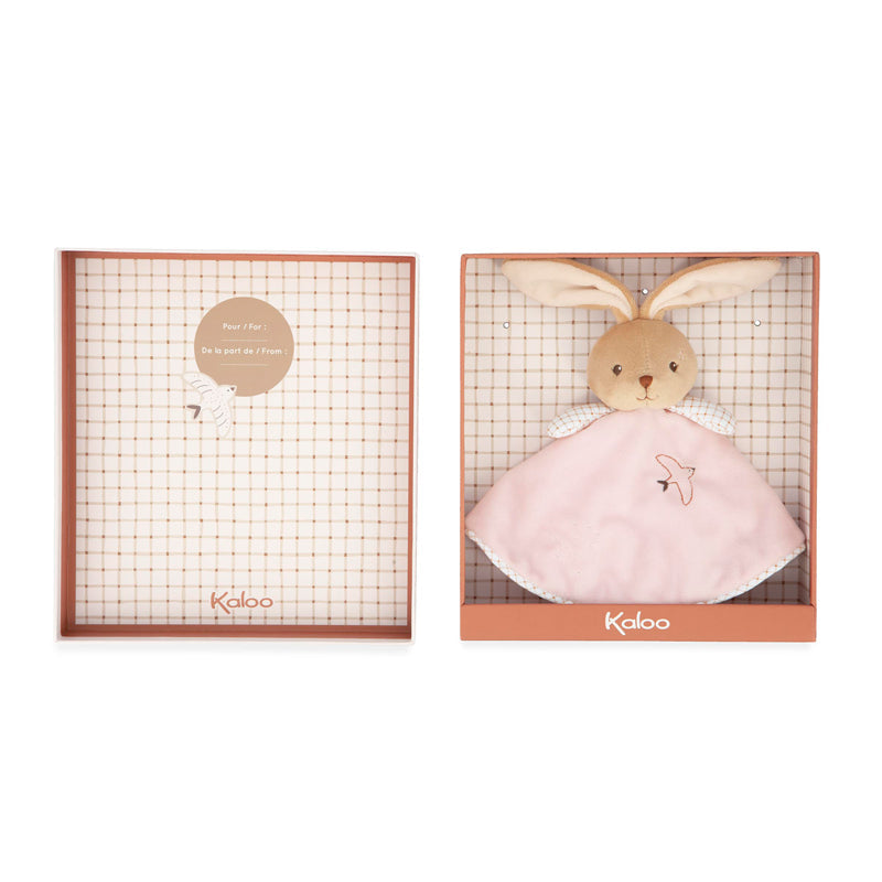 Kaloo Intemporel Doudou Round Rabbit - Pink