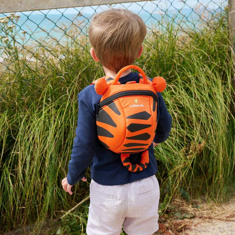 LittleLife Toddler Backpack Safety Rein Harness - Tiger