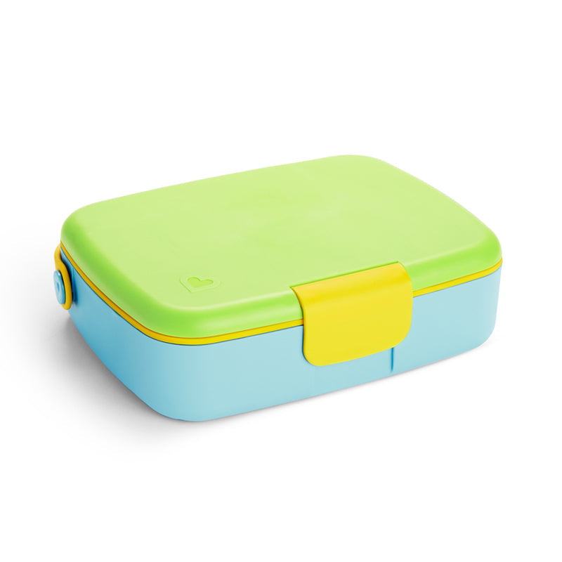 Munchkin Lunch Bento Box With Utensils - Green