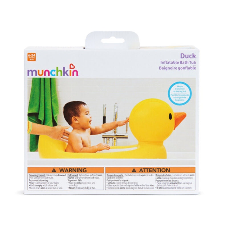 Munchkin Inflatable Duck Bathtub