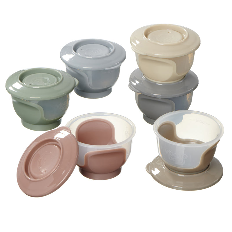 Vital Baby Nourish Store & Wean™ Pots - 60ml - 6 Pack