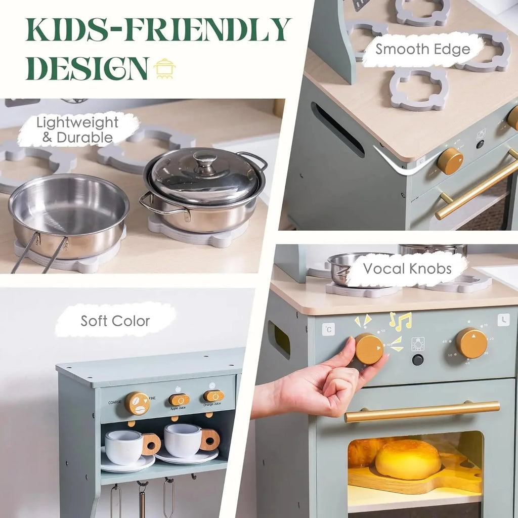 Tiny Chef XL Wooden Play Kitchen
