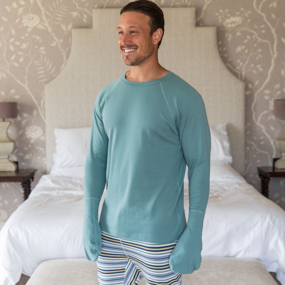 Eczema Clothing Adult Scratch Mitten T-Shirt / Sleep Top