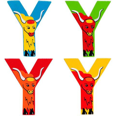 Wooden Letters for Children's Bedroom Doors