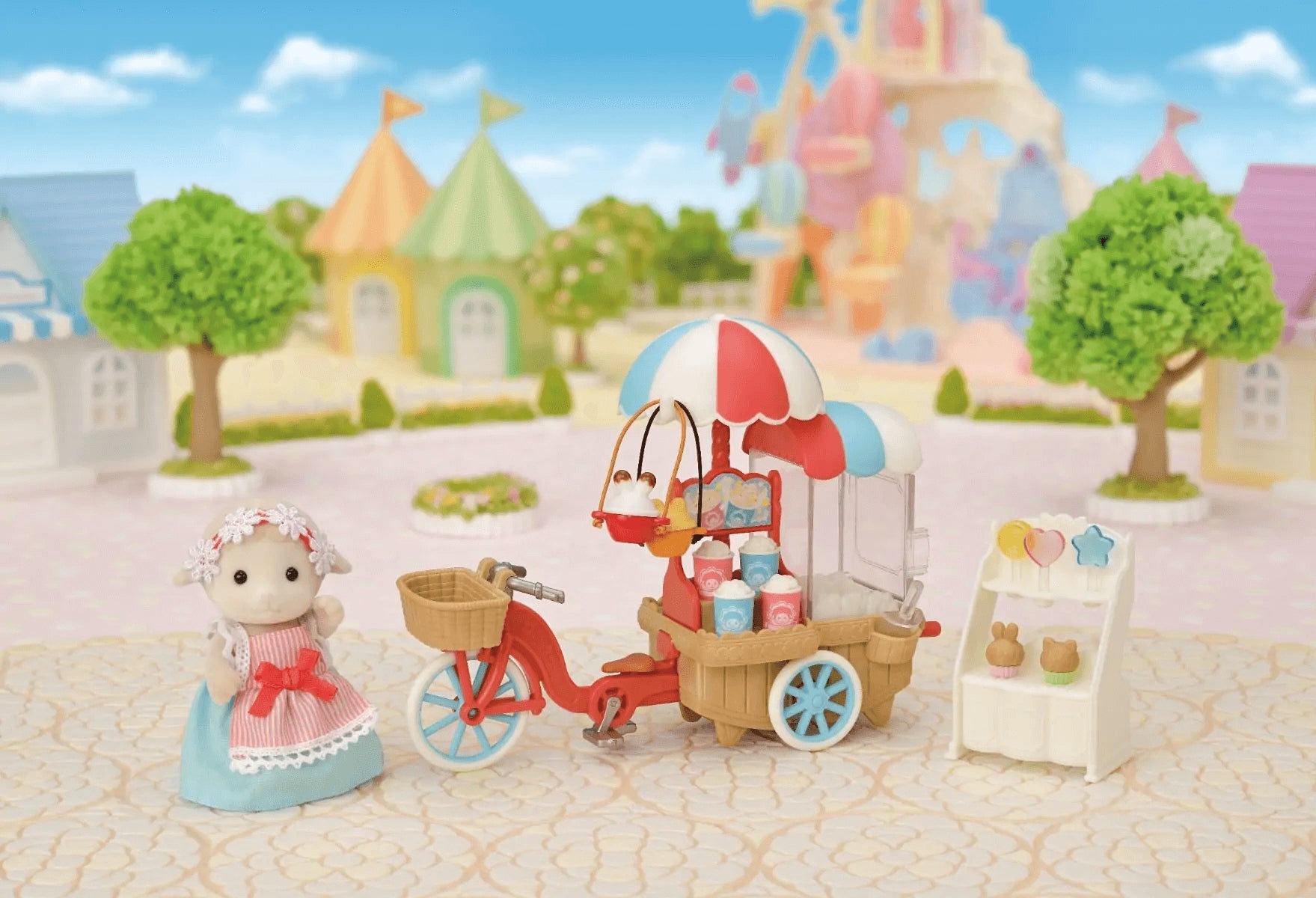 Sylvanian Families - Popcorn Delivery Trike