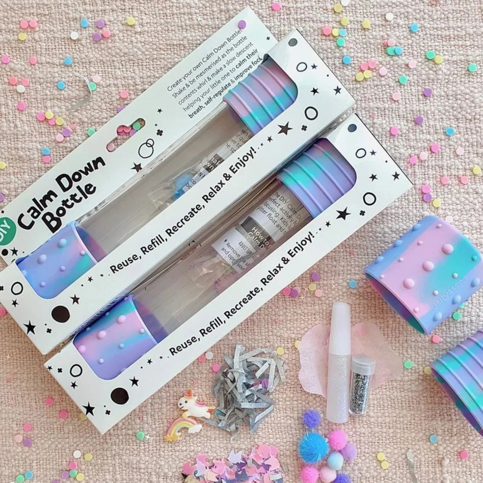 Unicorn Calm Down Sensory Bottle