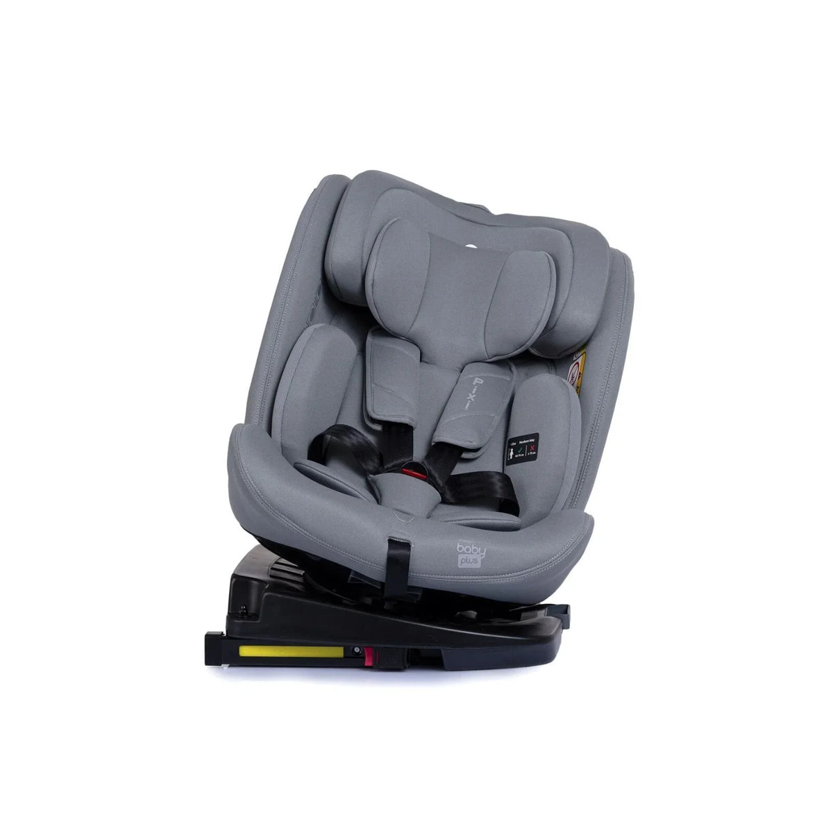 baby plus Pixi i-Size Group 0+/1/2/3 (Birth to 12 Years) Car Seat - Grey