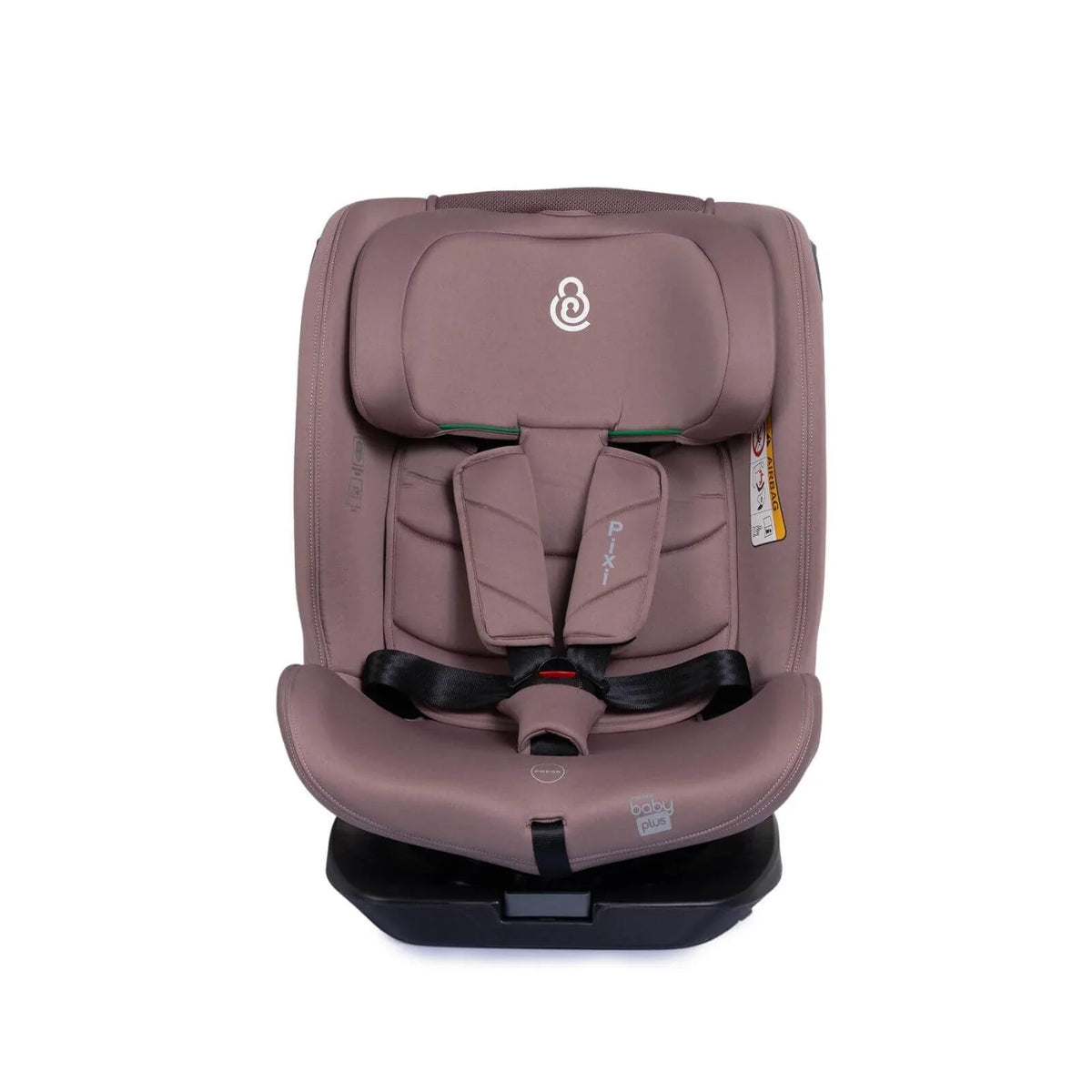 baby plus Pixi i-Size Group 0+/1/2/3 (Birth to 12 Years) Car Seat - Pink