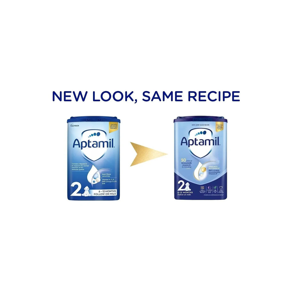 Aptamil 2 Follow On Milk Formula - 6-12 months 800g